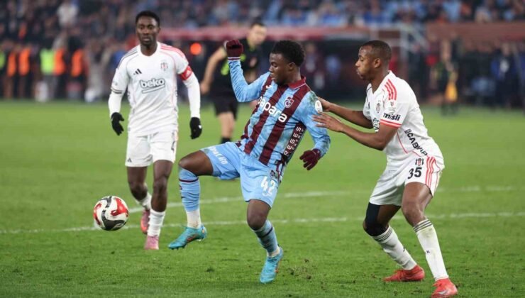 Trendyol Süper Lig: Trabzonspor: 3 – Beşiktaş: 3 (Maç sonucu)