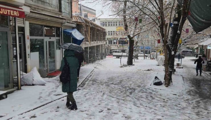 Tunceli’de kar yağışı etkisini artırdı