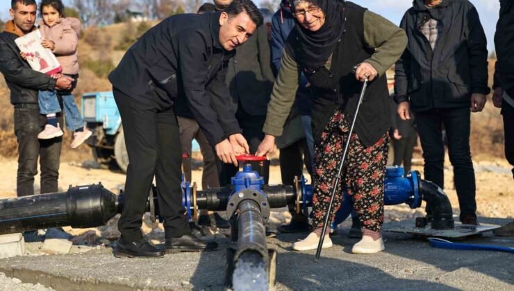 Tunceli’nin bir mahallesinde içme suyu sorunu çözüme kavuştu