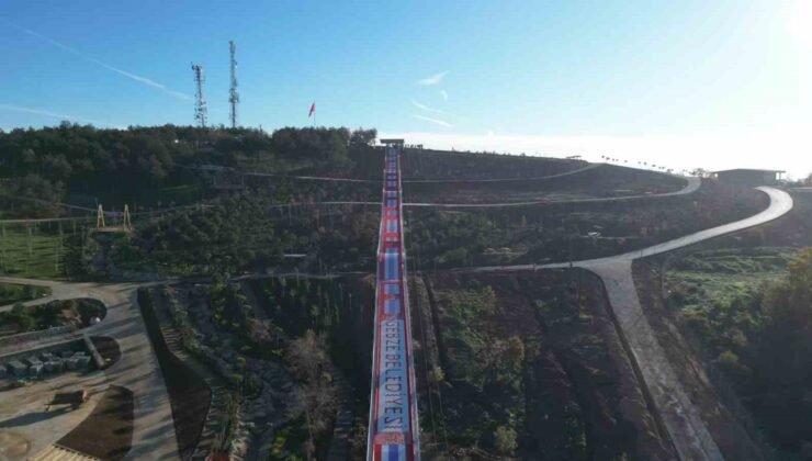 Türkiye’nin en uzun kaydırağı Kocaeli’ye yapılıyor