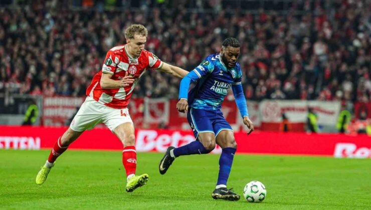 UEFA Konferans Ligi: Mainz 05: 1 – Samsunspor: 0 (İlk yarı)