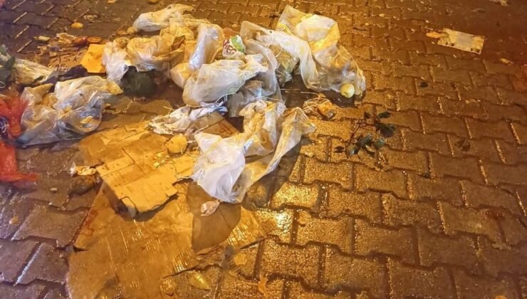 Uyarılara rağmen pazar yerini kirleten esnaf cezadan kurtulamadı