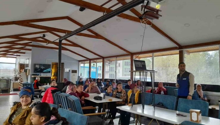 Vatandaşlara afet farkındalık eğitimi verildi