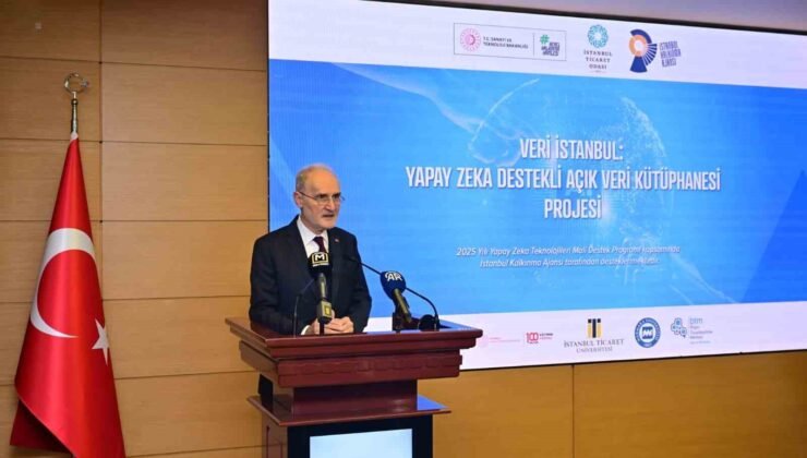 Veri İstanbul: Yapay Zeka Destekli Açık Veri Kütüphanesi projesi tanıtıldı