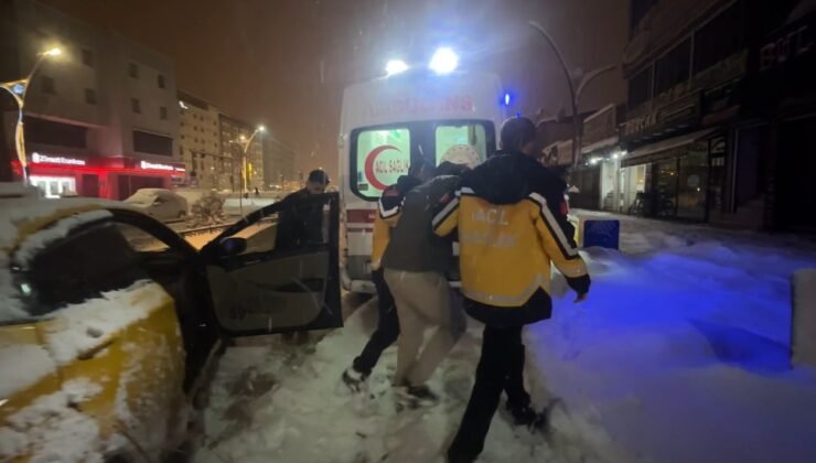 Yüksekova’da gece yarısı hayat kurtaran dikkat