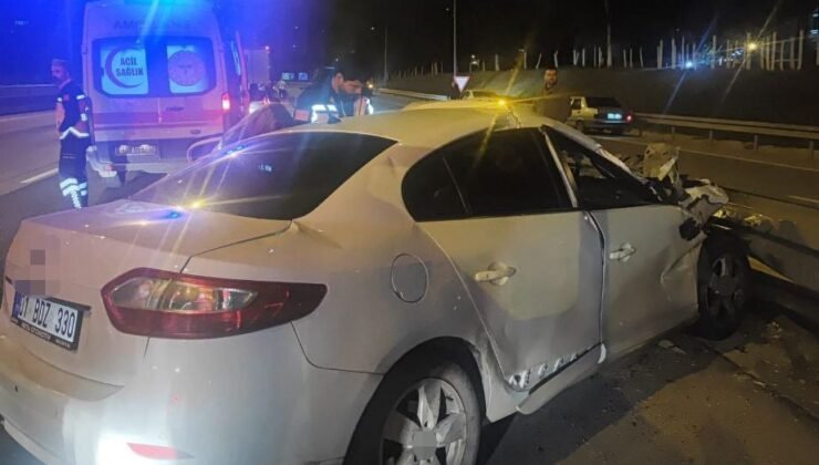 Adana’da otoyolda trafik kazası : 1 ölü