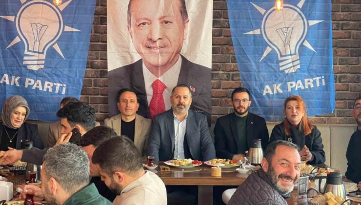 AK Parti Ardahan İl Başkanı Aydın, basınla buluştu