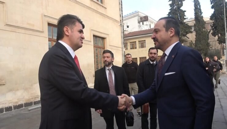 AK Parti heyetinden Suriye ziyareti öncesi Vali Kalaylı’ya ziyaret