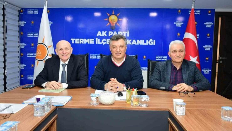 AK Parti Terme İl Başkanı Baş: “Hizmetin şahidiyiz, başkanımızın yanındayız”