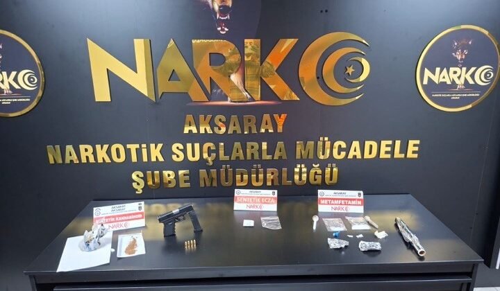 Aksaray NSM’den narkotik operasyonu: 8 tutuklama