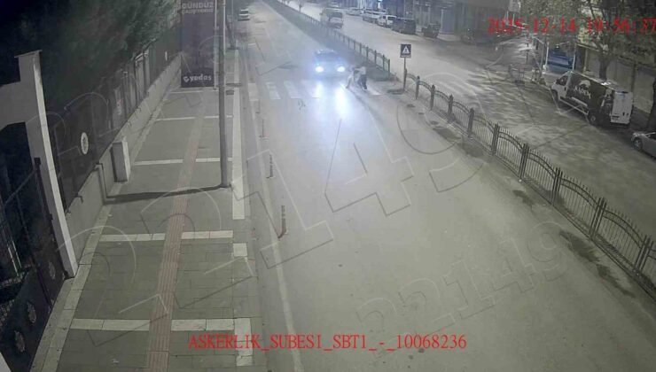 Amasya’da trafik kazaları kamerada