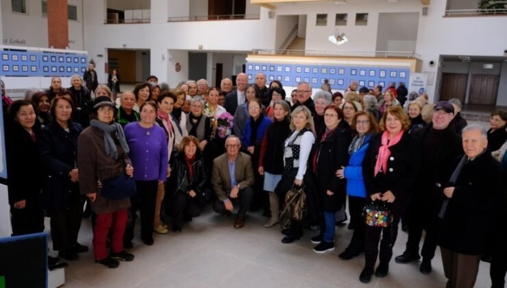 Anadolu Üniversitesi 60 yaş üstü Tazelenme Üniversitesi öğrencilerinden mandala sergisi