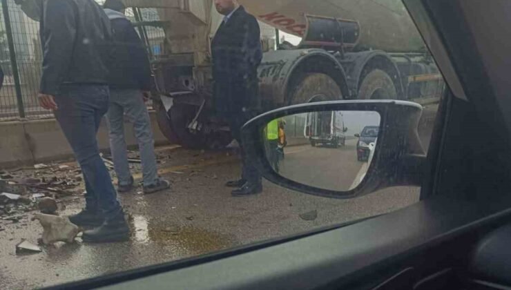 Ankara’da sis kazaları da beraberinde getirdi: 5 yaralı