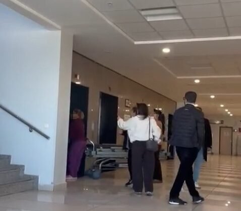 Asansör görevlisiyle hasta yakını arasında ’hasta asansörü’ tartışması