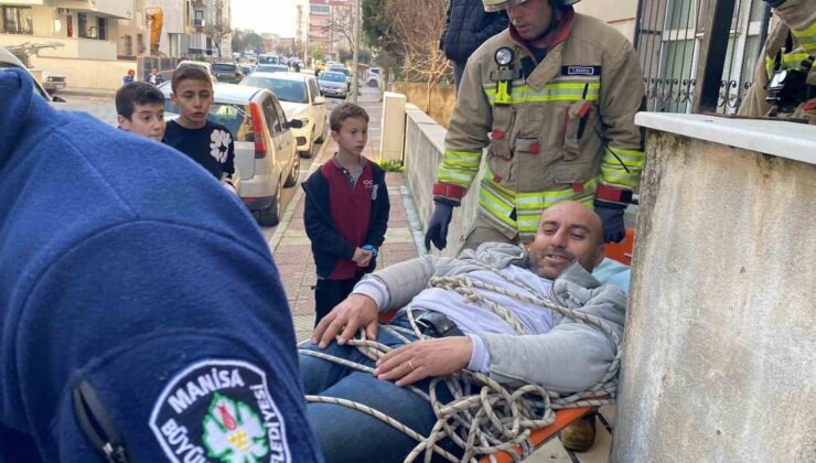 Asansör kulesinden düşen güvercin meraklısı yaralandı