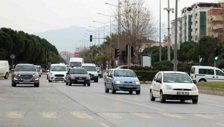 Aydın’da araç sayısı 668 bin oldu