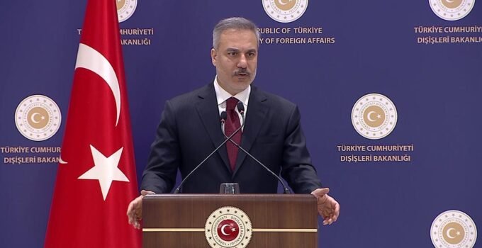 Bakan Fidan: “İran’da askeri müdahaleye karşıyız”