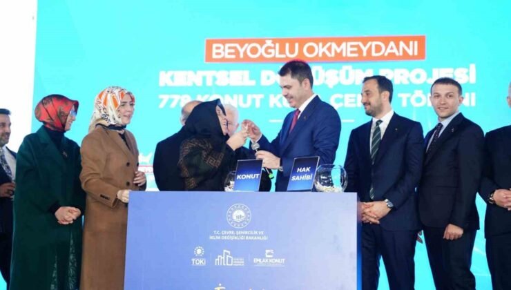 Bakan Kurum: “İstanbul’umuzu kentsel dönüşümle yenileyeceğiz, sosyal konutlarla güçlendireceğiz”