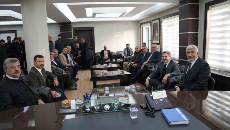 Bakan Yardımcısı Aydın, Belediye Başkanı Hallaç ile bir araya geldi