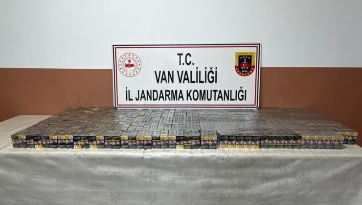 Başkale’de bin 540 paket gümrük kaçağı sigara ele geçirildi