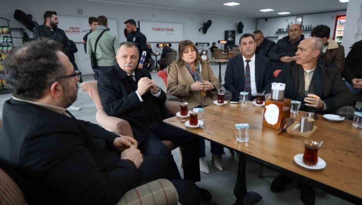 Başkan Balaban Muradiye’de çalışmaları yerinde inceledi