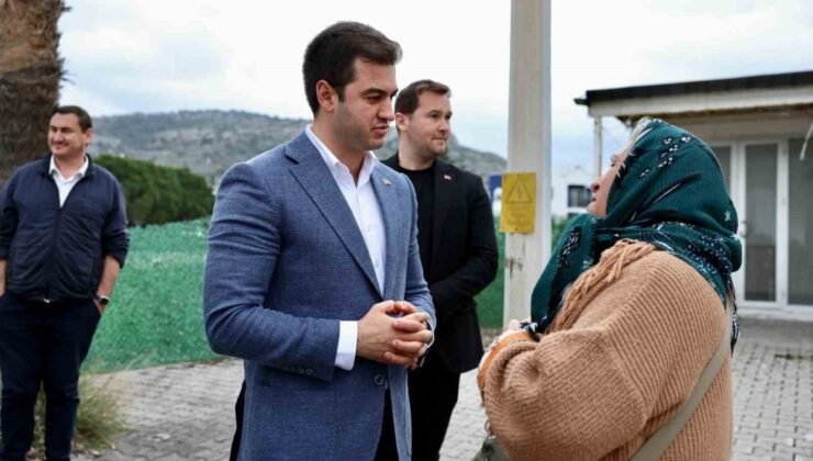 Başkan Mandalinci saha ziyaretlerine devam ediyor