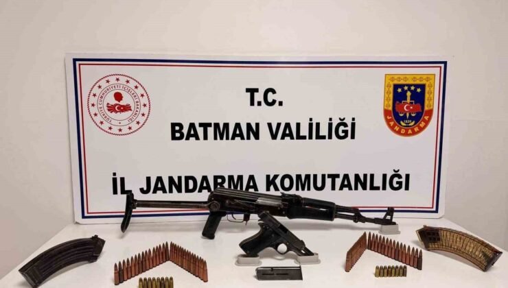 Batman’da silah kaçakçılığı operasyonu