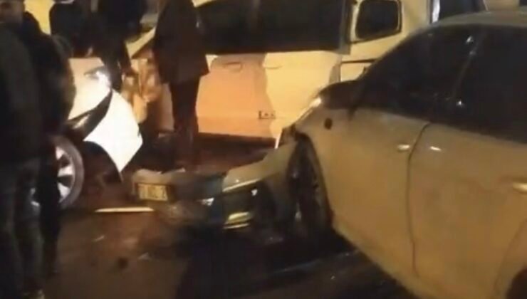 Batman’da zincirleme trafik kazası: 1 yaralı
