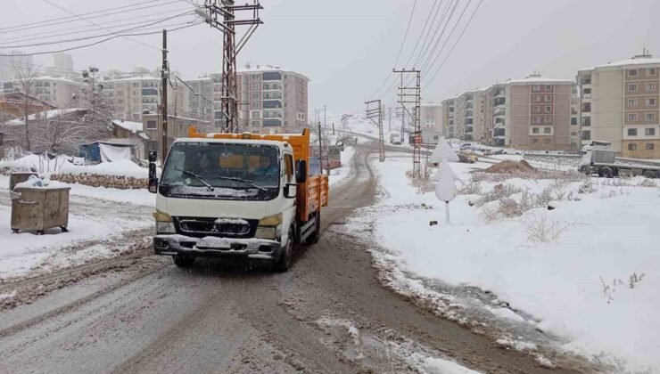 Battalgazi’de kar seferberliği