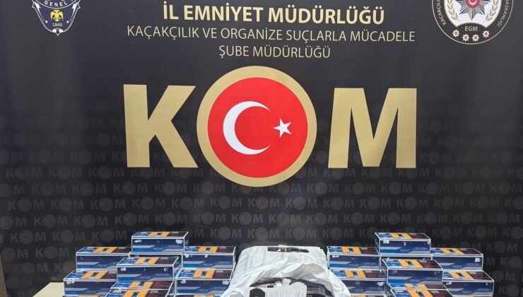 Bilecik’te araçtan binlerce makaron çıktı