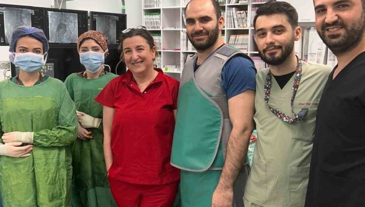 Bilecik’te hayat kurtaran kapalı damar operasyonu