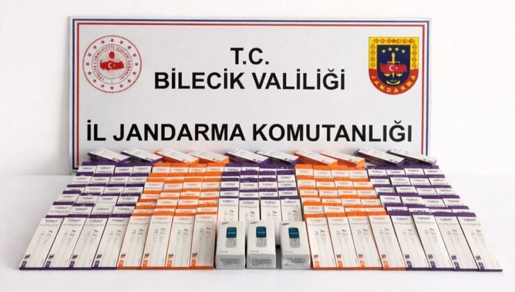 Bilecik’te kaçakçılık operasyonu