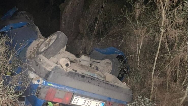 Bilecik’te otomobil yoldan çıktı: 1 yaralı