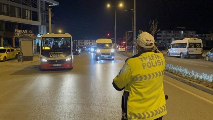 Bin 711 araç sürücüsüne cezai işlem uygulandı