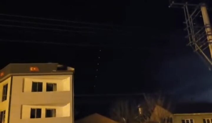 Bursa semalarında görülen gizemli ışıkların sırrı çözüldü