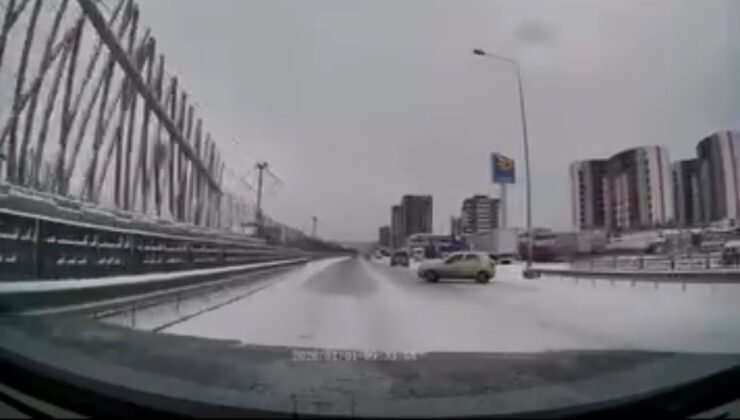 Bursa’da  yoğun kar yağışı kazaları beraberinde getirdi