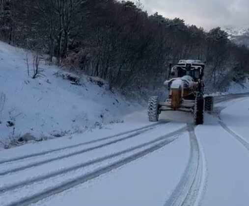 Büyükşehir’den karla mücadele