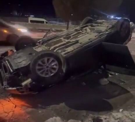 Buzlanma kazayı beraberinde getirdi