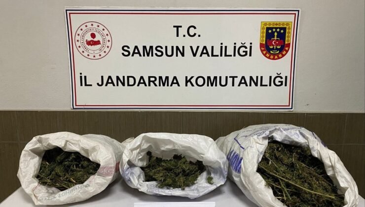 Çarşamba’da uyuşturucu operasyonunda 1 gözaltı