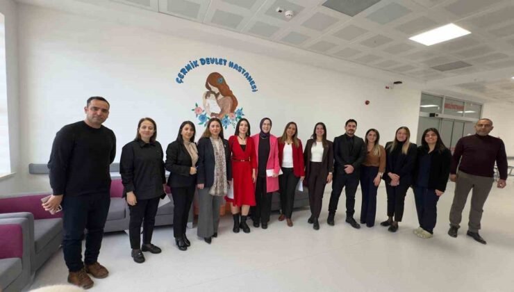Çermik Devlet Hastanesi Anne Dostu Hastane ünvanı aldı