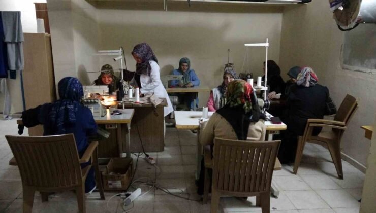 Cezaevi lojmanlarından üretime