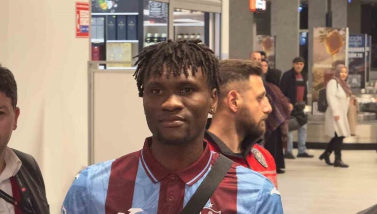 Chibuike Nwaiwu’ya Trabzon’da coşkulu karşılama