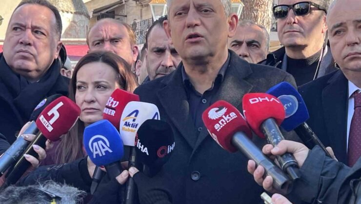 CHP Genel Başkanı Özel: “Suriye’deki istikrarsızlığın kimseye faydası yok”