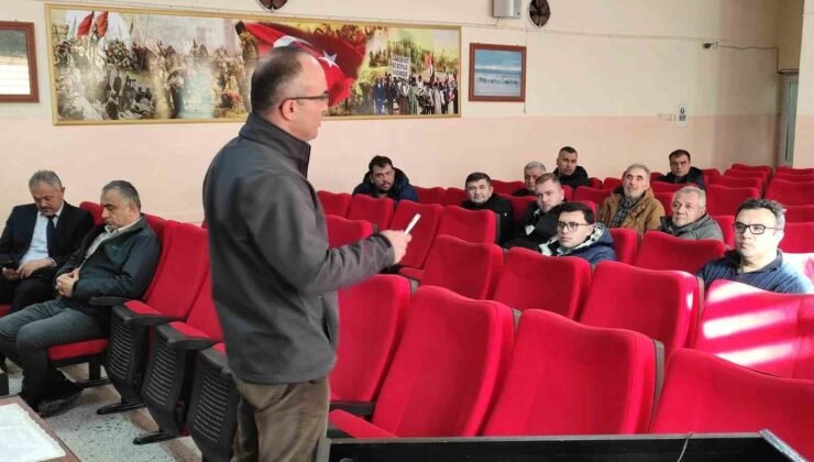 Çiftçiler TARSİM konusunda bilgilendirildi