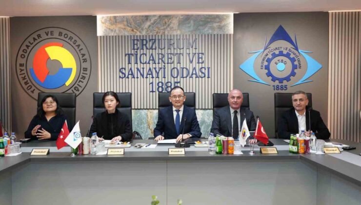 Çin Büyükelçisi JIANG Xuebin ETSO’da