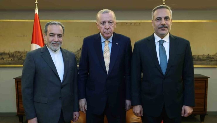 Cumhurbaşkanı Erdoğan, İran Dışişleri Bakanı Arakçi’yi kabul etti