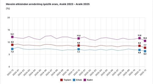 Cumhurbaşkanı Yardımcısı Yılmaz: “İşsizlik 1,9 puan, kadınlarda ise 1 puan iyileşerek sırasıyla yüzde 14,1 ve yüzde 10,5 olmuştur”