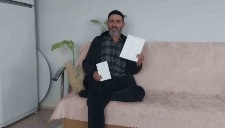 Dededen torunları için teşvik takdirnamesi