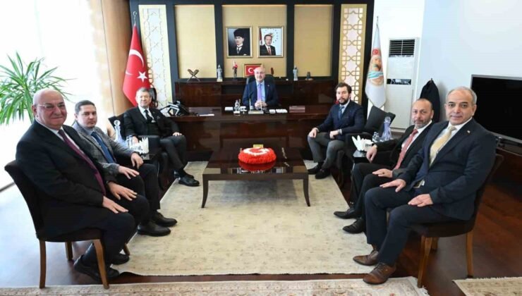 Denizli OSB yönetiminden Denizli’nin yeni Valisi Köşger’e ziyaret
