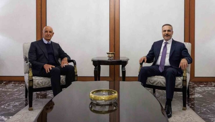 Dışişleri Bakanı Fidan, ABD’nin Ankara Büyükelçisi Barrack’ı kabul etti